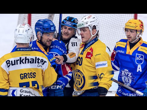 Game Highlights: Playoff-Viertelfinal Game 3 - EVZ vs HCD 0:4