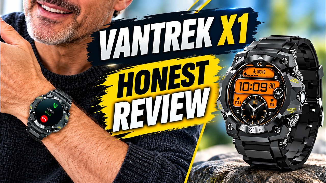 🔥 VANTREK X1 SMARTWATCH REVIEW – DOES VANTREK X1 REALLY WORK? FEATURES & BENEFITS