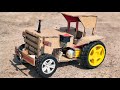 How To Make RC Tractor Diy Simple Creative Cardboard Toy Most Build