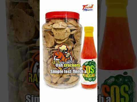 Original fish crackers that taste like Terengganu by the sea