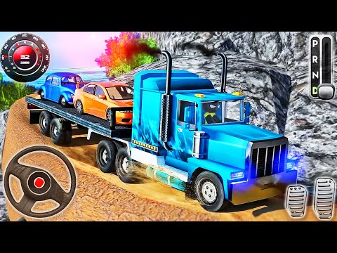 Cargo Transporter Truck Driver Simulator - Offroad Car Transport 3D Vehicles - Android GamePlay
