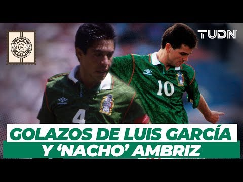 Retro Football: Luis Garcia and 'Nacho' Ambriz, unstoppable! | Mexico 3-1 El Salvador | TUDN