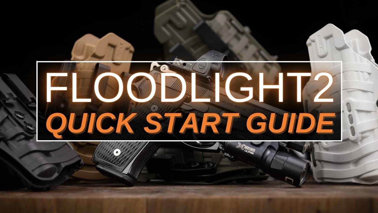 PHLster Floodlight2 Quick Start Guide | Instructions - Adjustment - Reholster