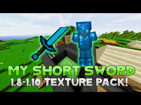 AciDic BliTzz BRAND NEW SHORT SWORD Texture Pack (1.8, 1.9, 1.10 Resource Pack)