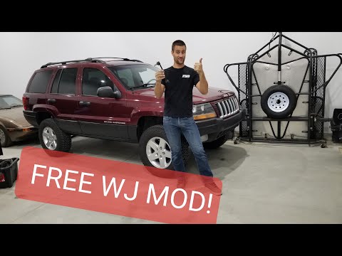 FREE 99-04 Jeep Grand Cherokee WJ Lift Sway Bar Links!!! - HOW TO -