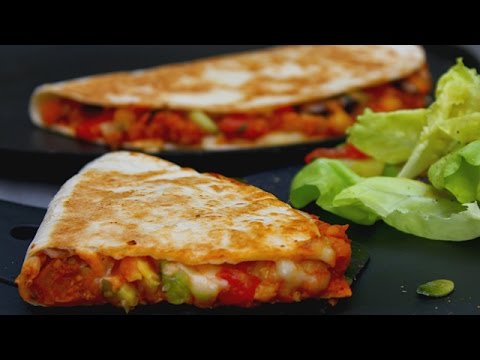 Chickpea Quesadillas