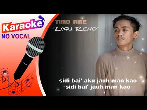 Lagu Dayak LAGU REHO   Tino Ame KARAOKE TANPA VOCAL