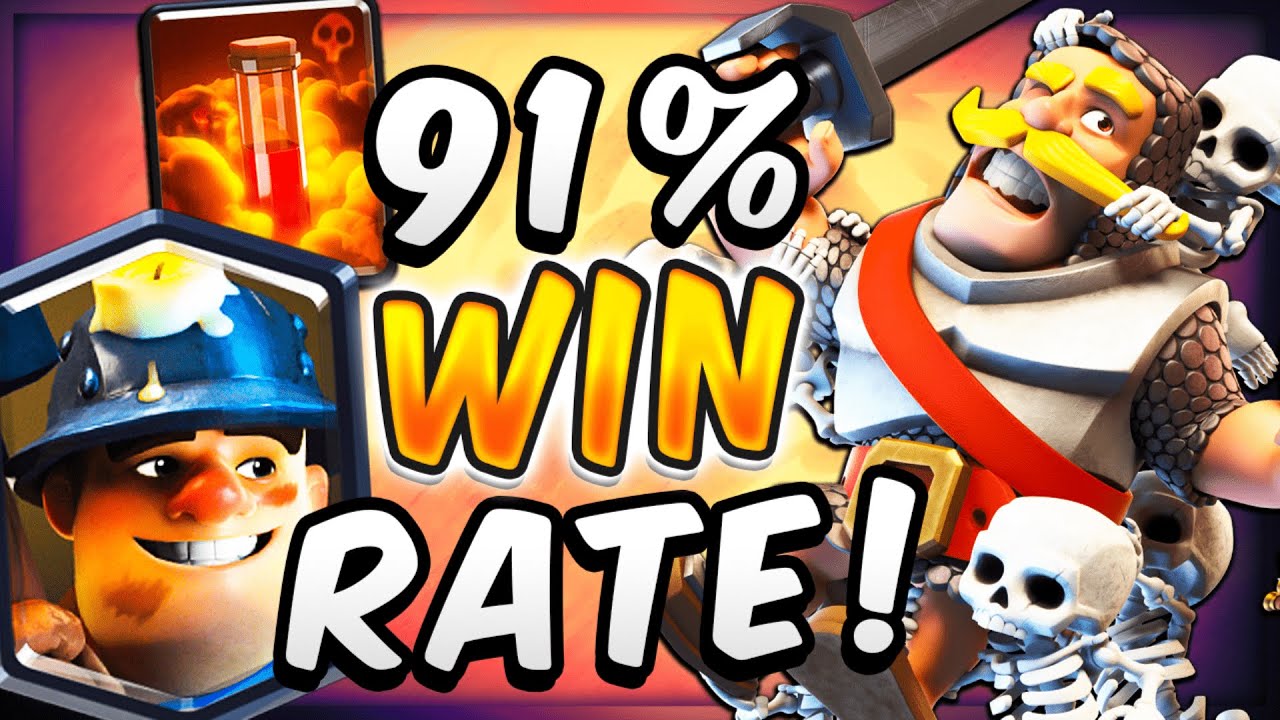 91% WIN RATE! *NEW* PEKKA DOUBLE PRINCE DECK — Clash Royale 