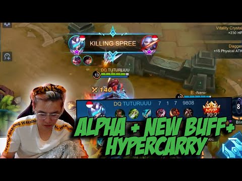 ALPHA IS ALSO BUFFED, LET'S TRY HYPERCARRY