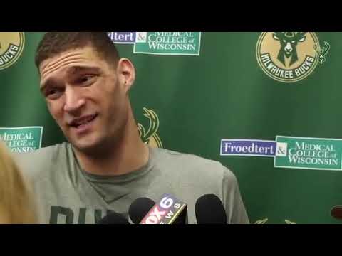 Brook Lopez on Bucks Game 1 loss to Celtics and getting ready for Game 2 | April 29, 2019