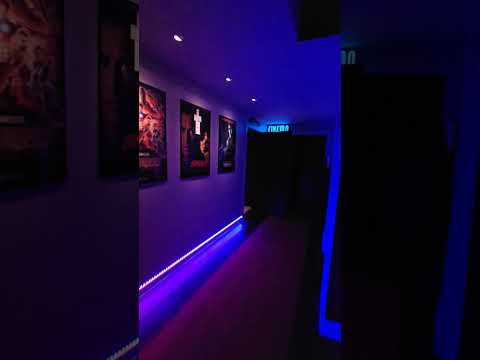 Transformed My Basement into a Epic Movie Theater! #hometheater #homecinema #mancave #transformation