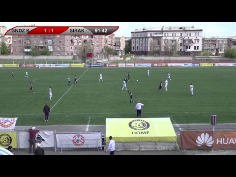 FC GANDZASAR K. vs FC SIRAK