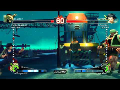 SSF4: ENJOLRAS1832 (Zangief) vs X-Gamblerz (Makoto)