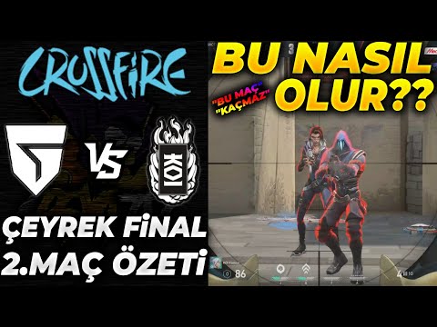 GIANTS vs KOI MAP 2 HIGHLIGHTS | Valorant Crossfire Cup Playoffs Quarterfinals