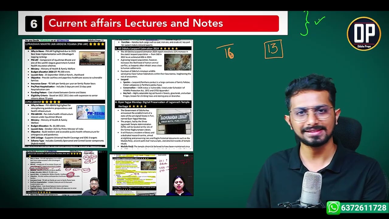Current Affairs Preview
