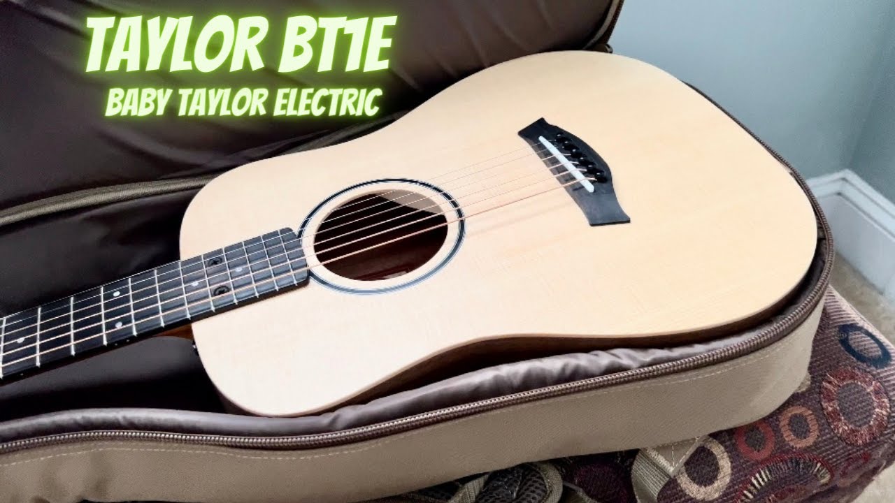 Taylor BT1E - Baby Taylor Review And Demo - YouTube