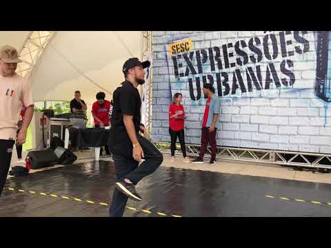 Batalha Hip Hop 2x2 Sesc Expressões Urbanas | Jadson e Matheuzin Vs Bruno e Juju (8/8)