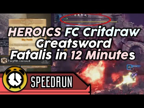 No health? No problem! - Heroics Fatalis in 12 Minutes with Frostcraft (Crit Draw) Greatsword
