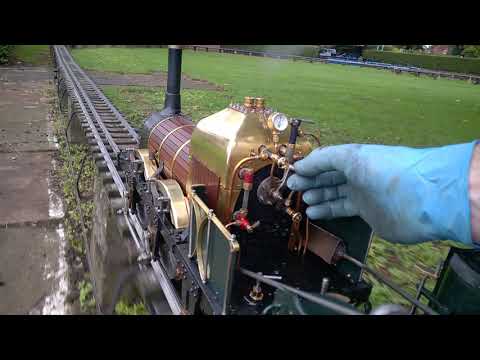 LBSC 5" Lion Titfield Thunderbolt first run at Urmston UDMES