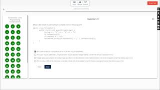 Download the video "Java Programming Fundamentals Answer - Infosys Springboard Assessment"