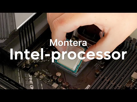 Montera Intel-processor - så här gör du! Intel LGA1200
