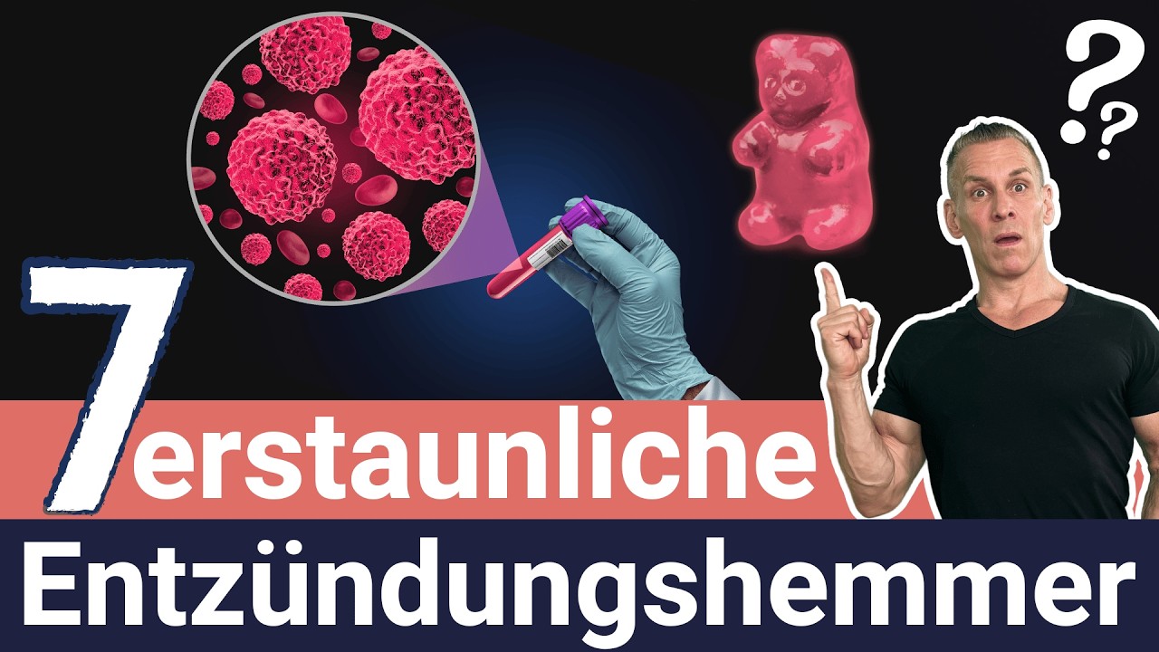 7 erstaunliche Entzündungshemmer! 🔥🚨 WISSENSCHAFTLICH BEWIESEN!