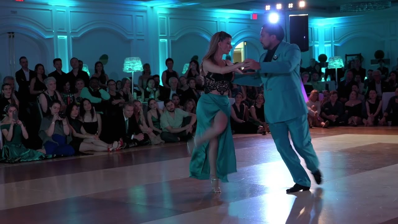 Carolina Giannini and Octavio Fernández at Southern California Tango Championship and Festival 4/4