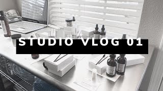 Studio Vlog 01 | Packaging Etsy & Shopify Orders