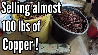 Selling 100lbs of copper ! How much did we make ?