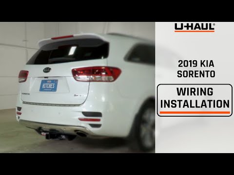 2019 Kia Sorento Trailer Wiring Installation