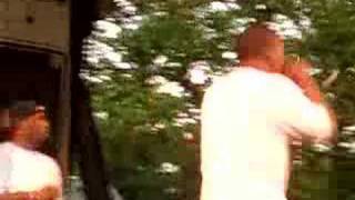 Lupe Fiasco performing at Central Park NYC