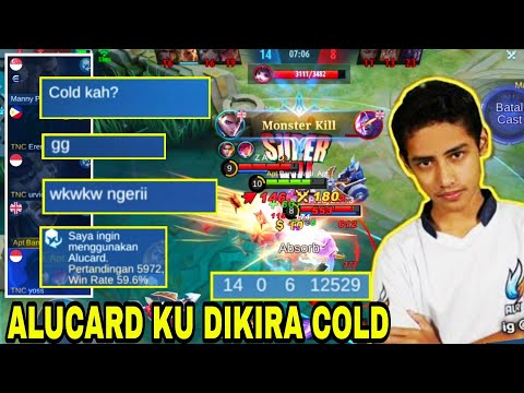 THEY THINK MY ALUCARD IS COLD ? ALUCARD BEST BUILD ! THEY PUSH ME BUT I'M STILL A LIFE