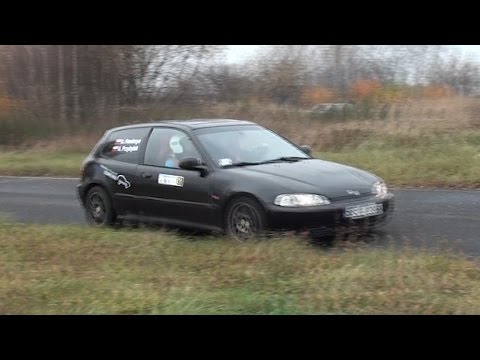 Jesienny Sprint AZT 2014 - Adrian Franiszyn Aleksandra Przybyłek Honda Civic by OesRecords