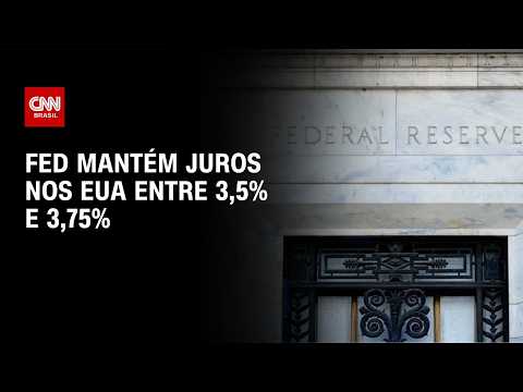 Fed mantém juros nos EUA entre 3,5% e 3,75% | CNN MERCADO