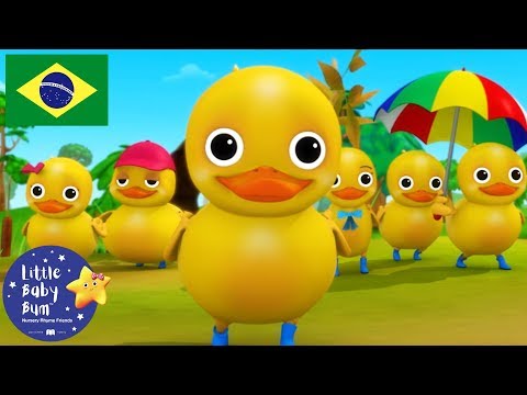 Desenho para Bebe | Seis Patinhos | Canções para Bebe | Little Baby Bum em Português
