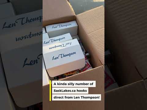 What's in the box? #SaskLakes #LenThompson