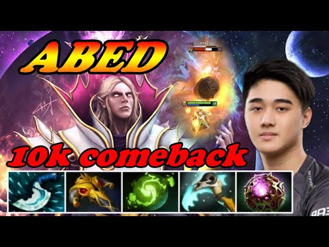Abed amazing Invoker superb skills 10k comeback | Giveaway | Dota 2 Pro Gameplay