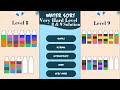 Water sort Puzzle | Very Hard Level | Level 8 &Level 9 |Brain Games | Improve IQ | Color sort Puzzle