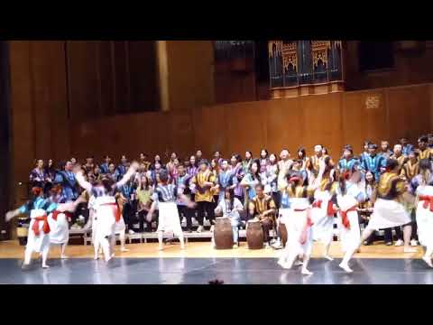 CK Ladzekpo's Music 148 class performance, 2023 - Yevevu, 1 of 8