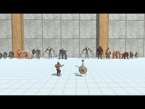 UNIT WITH HANDS VS INFERNALS Tournament - Animal Revolt Battle Simulator