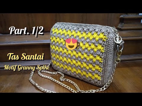 Tas Rajut Terbaru Model Modern Cara Membuat Tas Rajut Crochet Bag