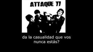 Vuelve A Casa - Attaque 77 (Con Letra)
