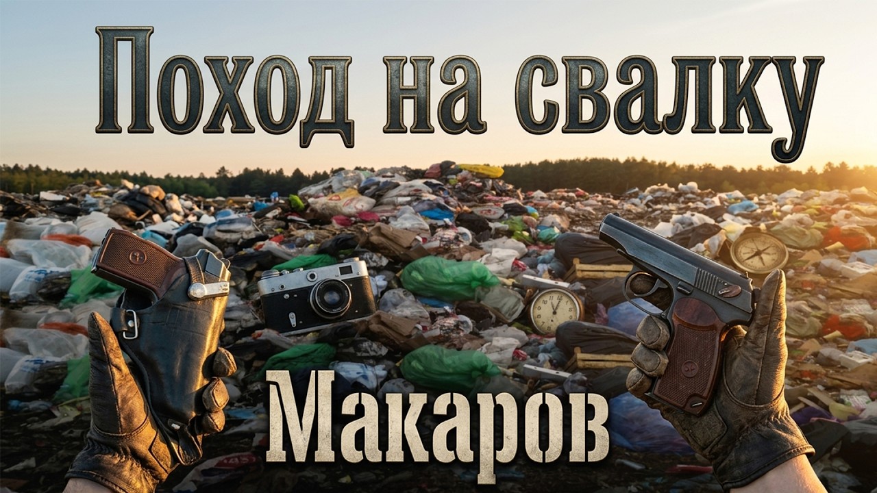 Поход на Свалку - Нашёл Пистолет Макарова на Свалке ШОК