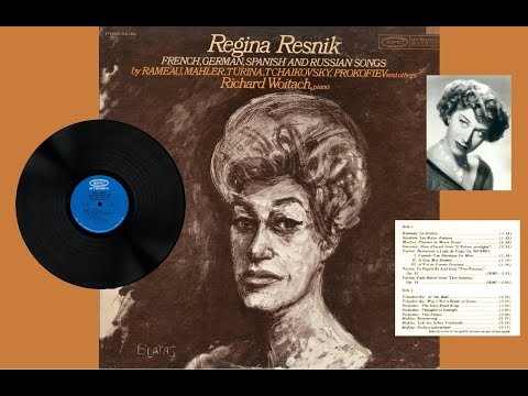 Regina Resnik in songs (Epic Lp)