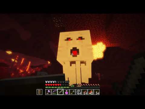 Minecraft survival for beginners episode 35 Finally Nether Fortress!