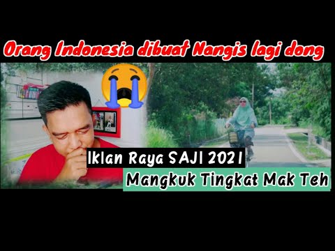 Reaksi Indonesia "Mangkuk Tingkat Mak Teh || Iklan Raya SAJI 2021