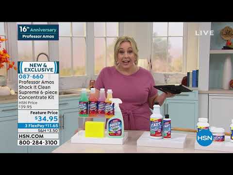 Professor Amos Shock It Clean Supreme 6piece Concentrate...