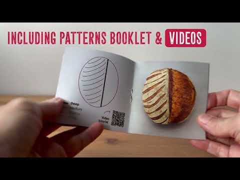 KneadAce® broodlame met uitneembaar magnetisch mes