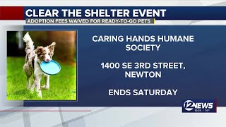 Caring Hands Humane Society hosts clear the shelter event
