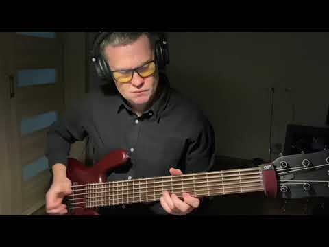 Alain Caron - D-Code BASS COVER